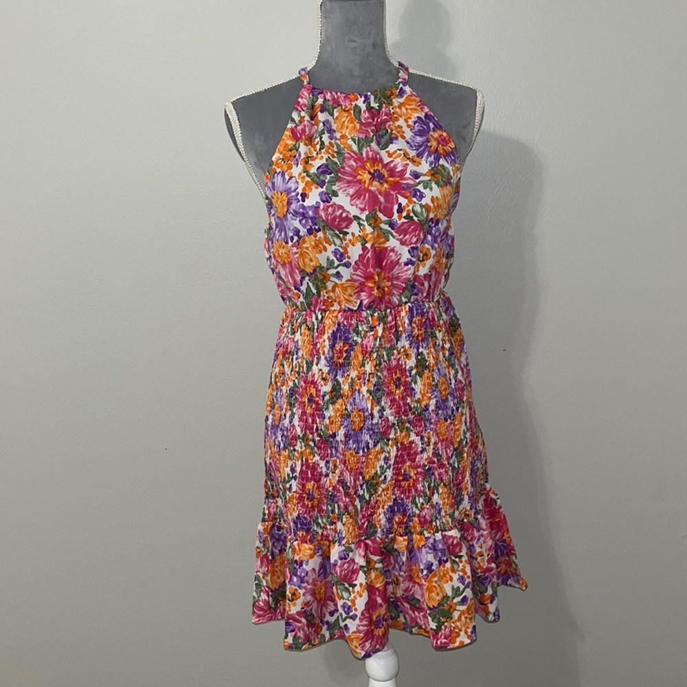 Open back dress